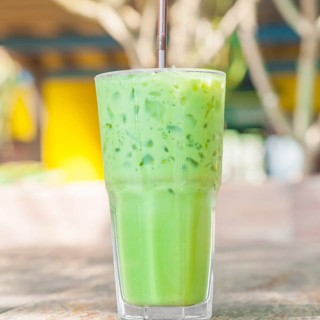 Iced Green Tea (Unsweetened).