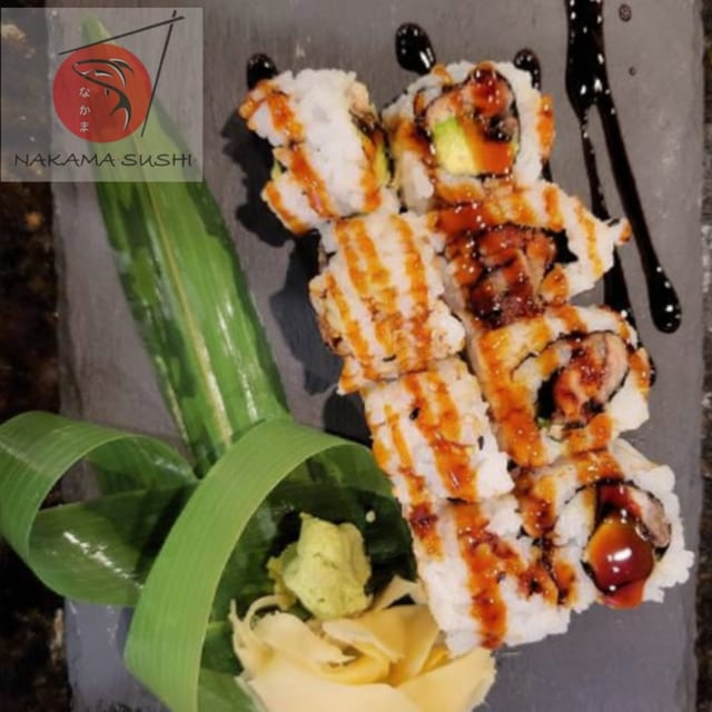 Eel & Avocado Roll.