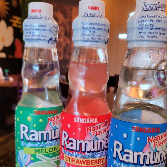 Ramune Japanese Soda.