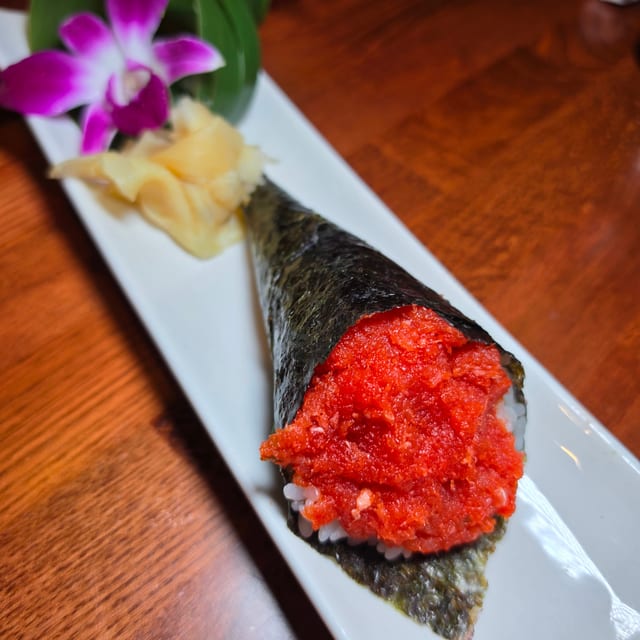Spicy Tuna Handroll.