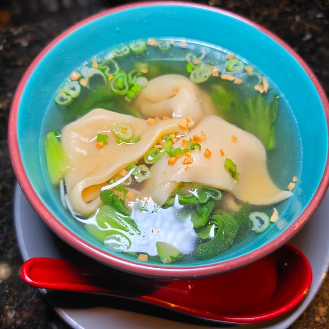 Chicken Wonton Soup.