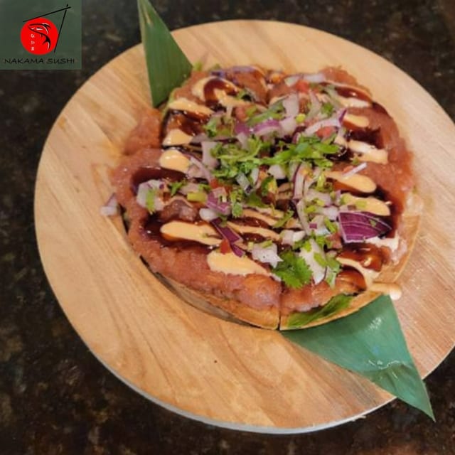 Spicy Tuna Pizza.